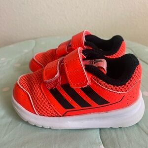 Adidas ART AQ3749 Orange Toddler Sneakers size 6